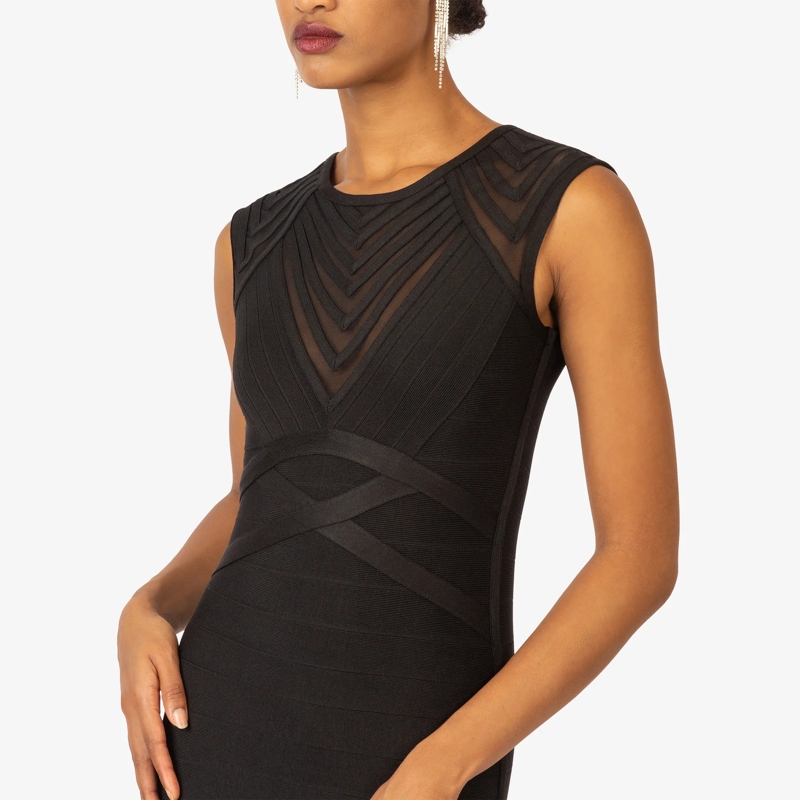 Kraimod Cocktailkleid Bandagekleid schwarz(Image 17)