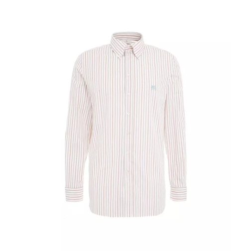 Etro White Striped Shirt White 
