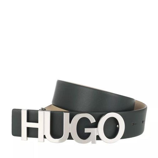 Hugo Zula Belt 4 cm Dark Beige Leather Belt