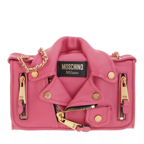 Moschino Wallet  Fuxia Wallet On A Chain