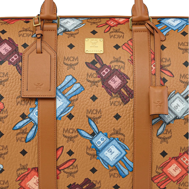 MCM Weekender Ottomar Vi Weekender Xlg Co Cognac(Image 3)