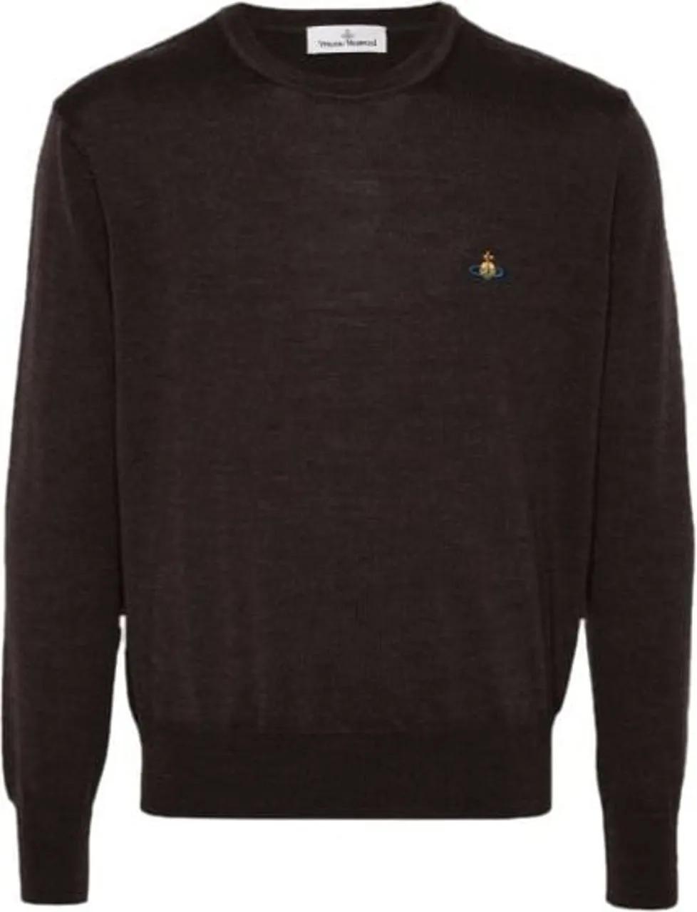 Thumbnail - Vivienne Westwood - Alex Round Neck Brown - Größe L - braun