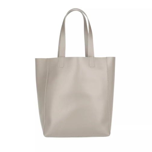 Abro Ruga Shopping Bag Calf Leather Light Grey Shopping Bag