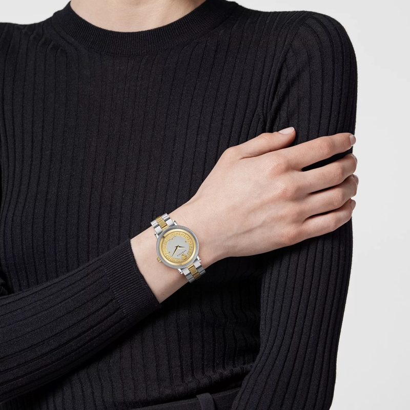 Versace Quarzuhr Greca Style Bicolor(Image 2)