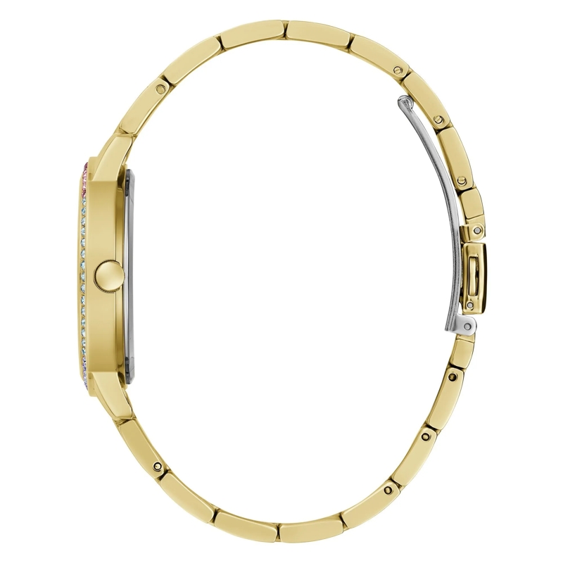 Guess Quarzuhr Tages-/Datumsuhr Gd Three Of Hearts gold(Image 2)