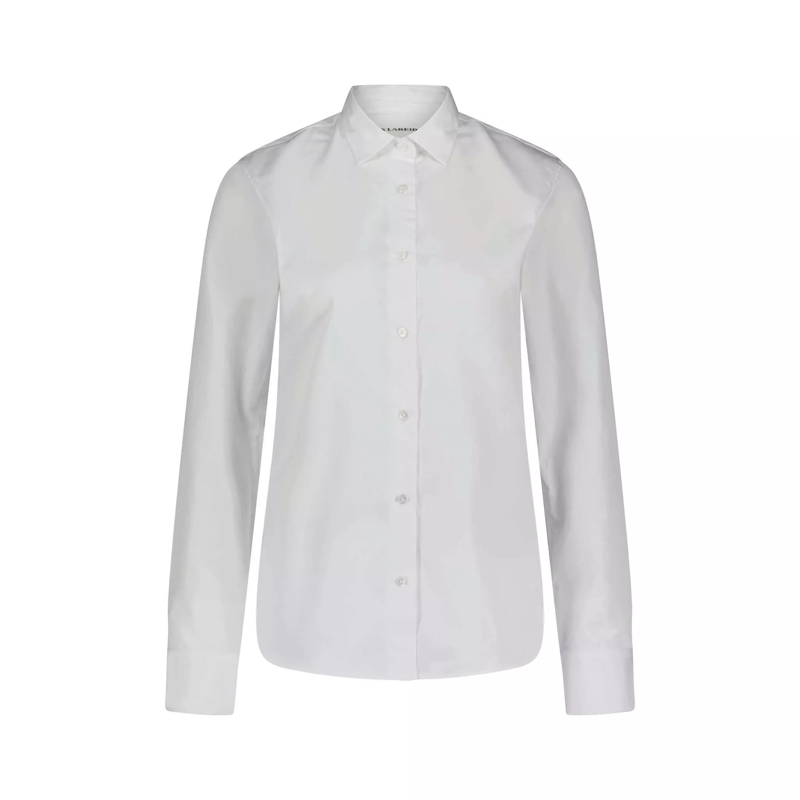 Lis Lareida Bluse Hemdbluse Pauline Weiß