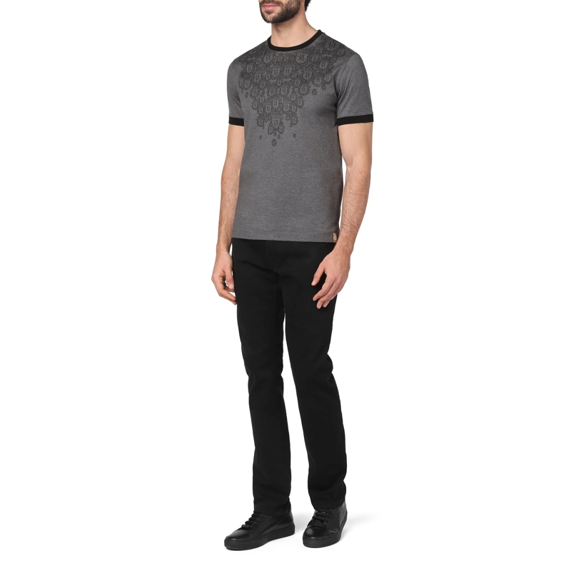 BILLIONAIRE T-Shirt T-Shirt Crest grau(Image 3)