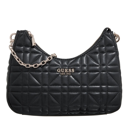 Guess Schultertasche Assia Top Zip Shoulder Bag Black