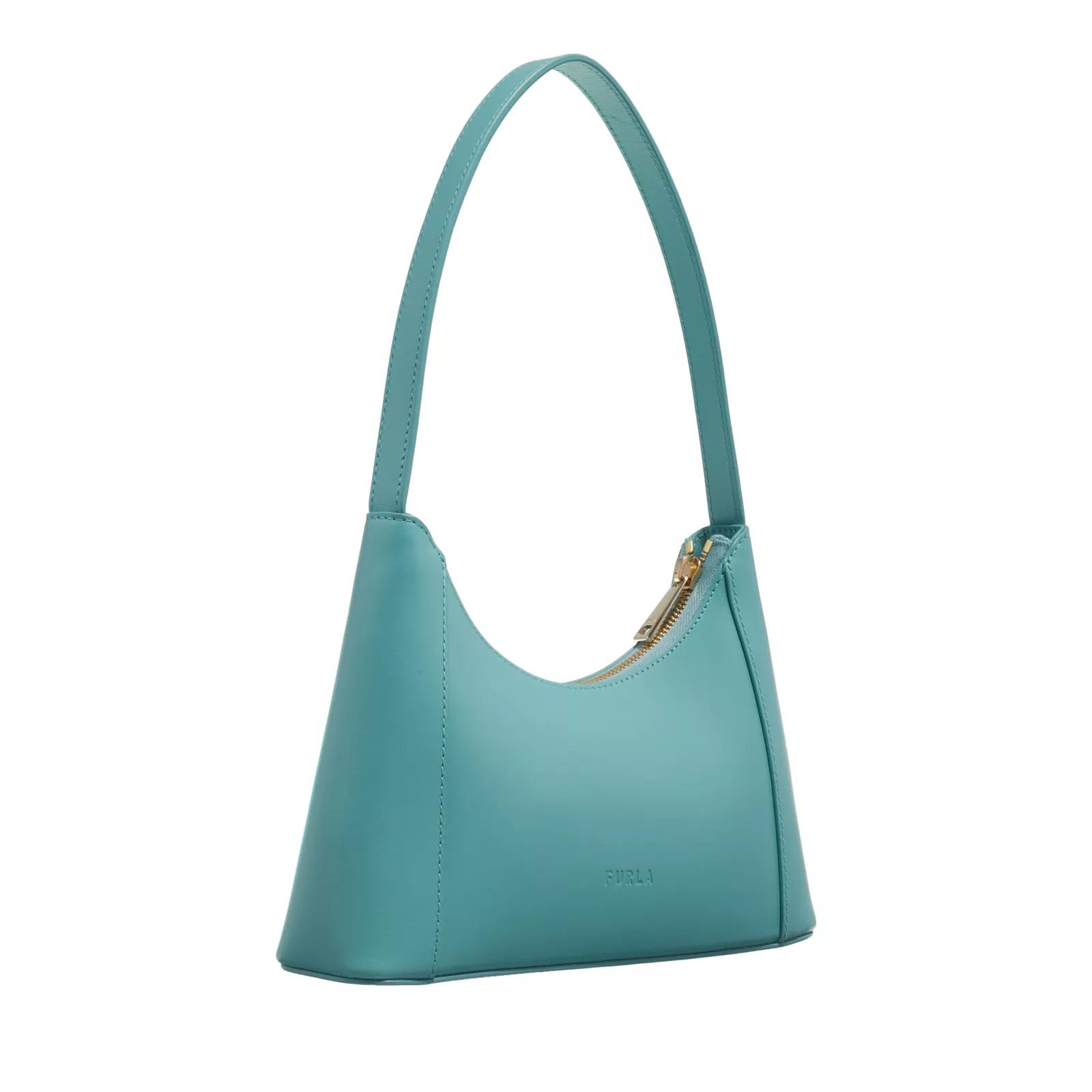 Furla Pochettes Diamante Mini Shoulder Bag in blauw