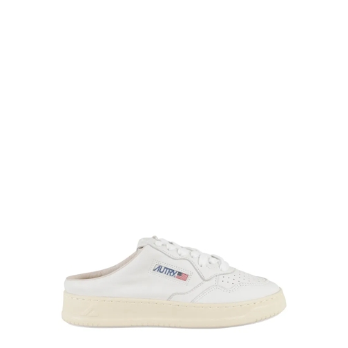 Autry International sneaker basse Alexa Heavy Grain Perforated Soft Leather Slip-On  White