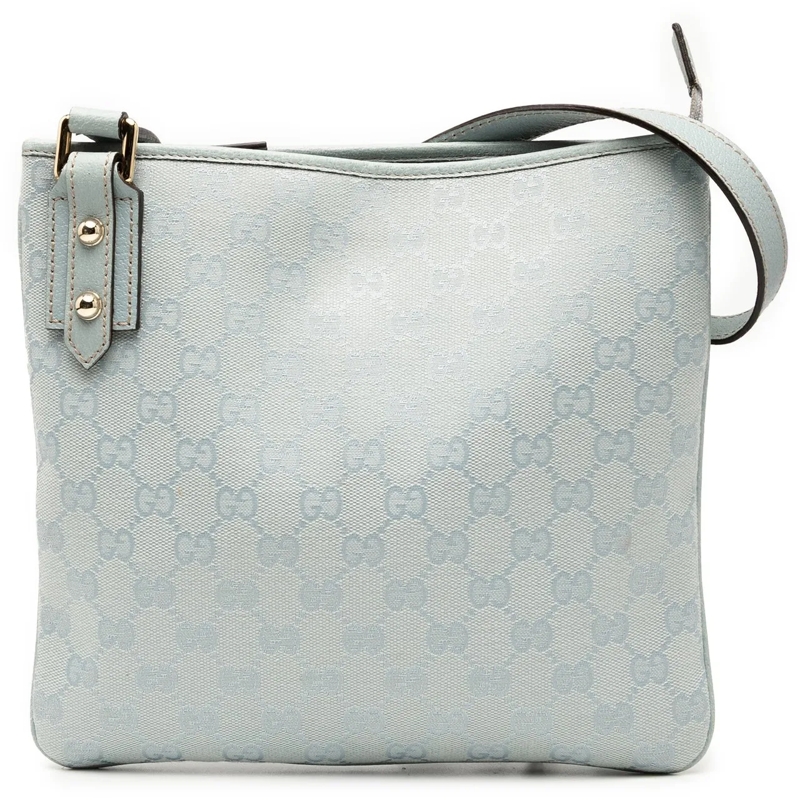 Gucci Schultertasche GG Canvas Crossbody blau