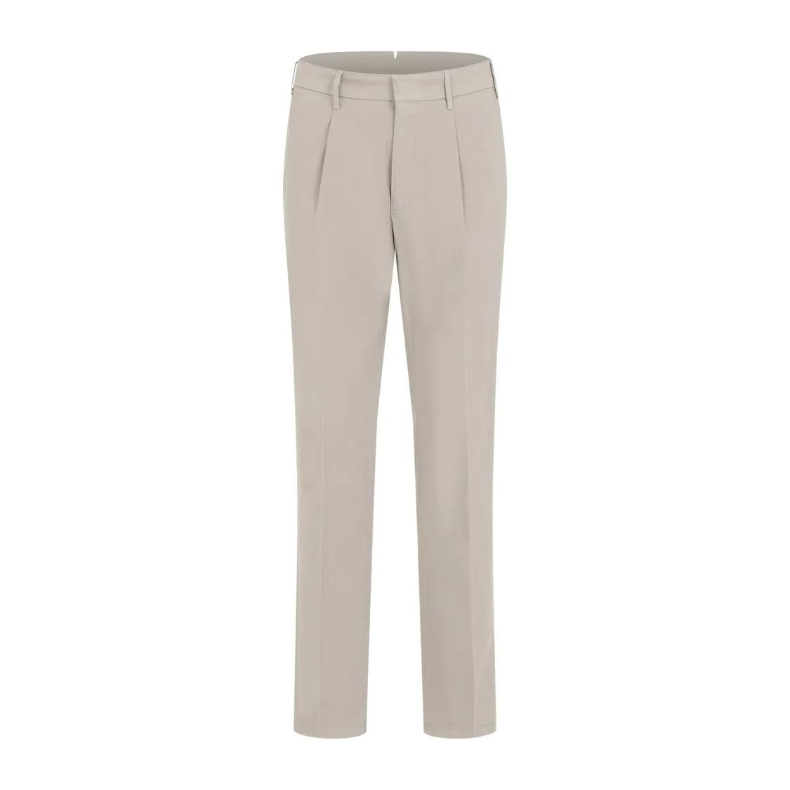 Brioni - Beige Cotton Pienza Pants - Größe 48 -