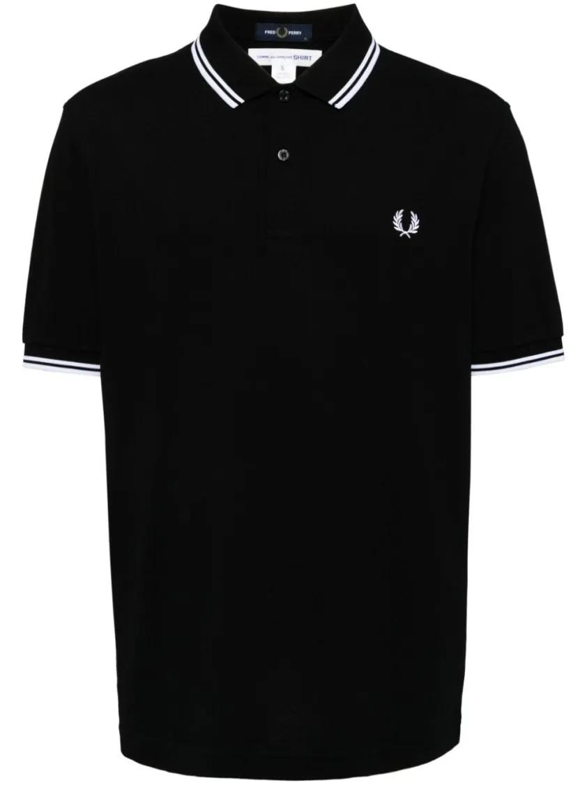 Black cdg polo deals