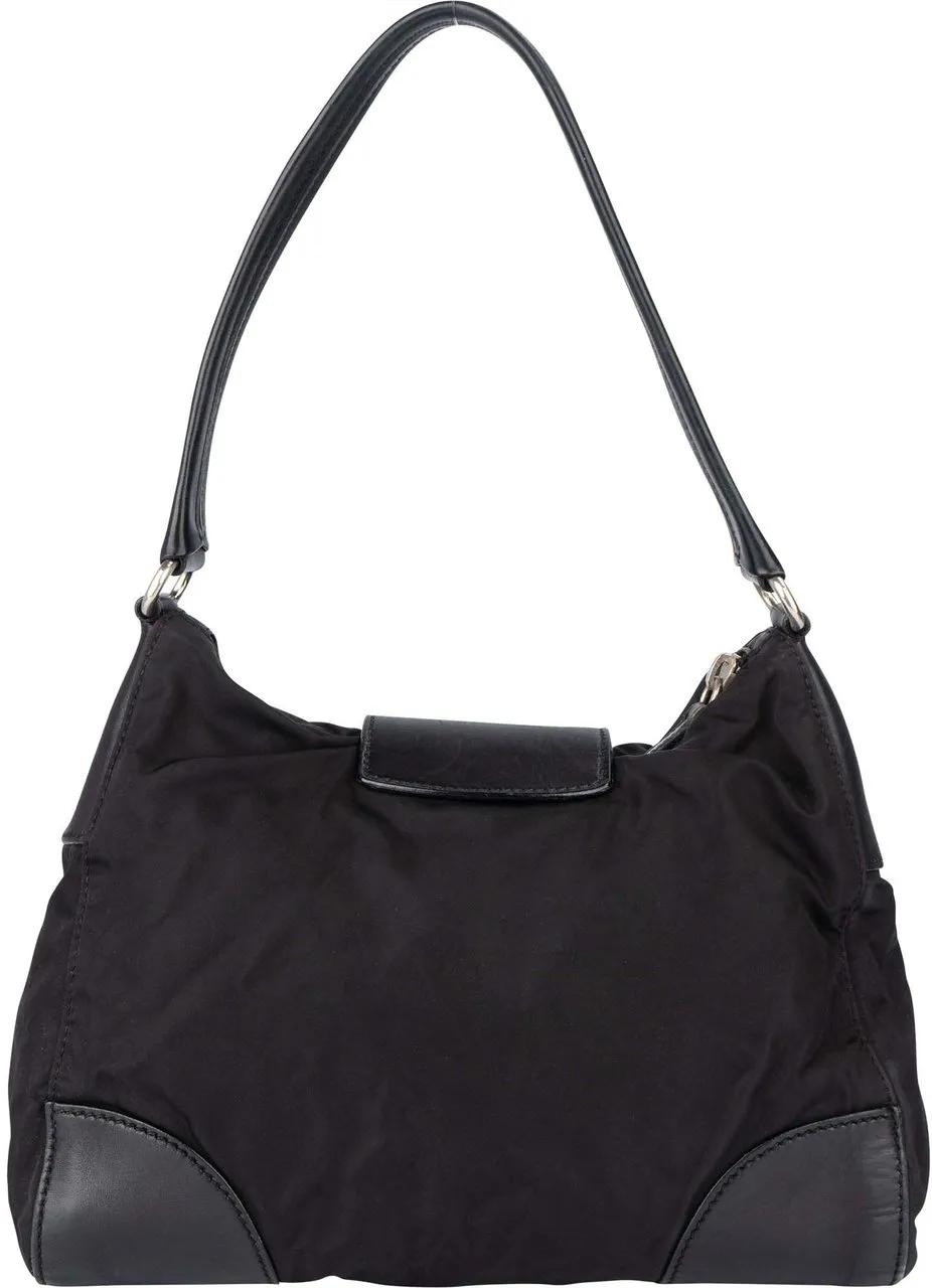 Thumbnail - Prada Crossbody Bags - Prada Nylon Snap Link Shoulder Bag - Gr. unisize - in Bunt - für Damen