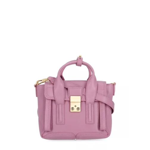 3.1 Phillip Lim Pink Pebbled Leather Handbag Pink Sac à bandoulière