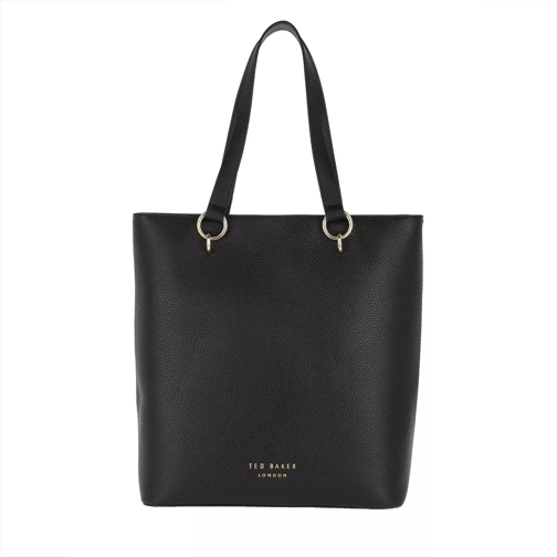 Ted Baker Amarie Branded Webbing Strap Shopping Bag Black Shopper