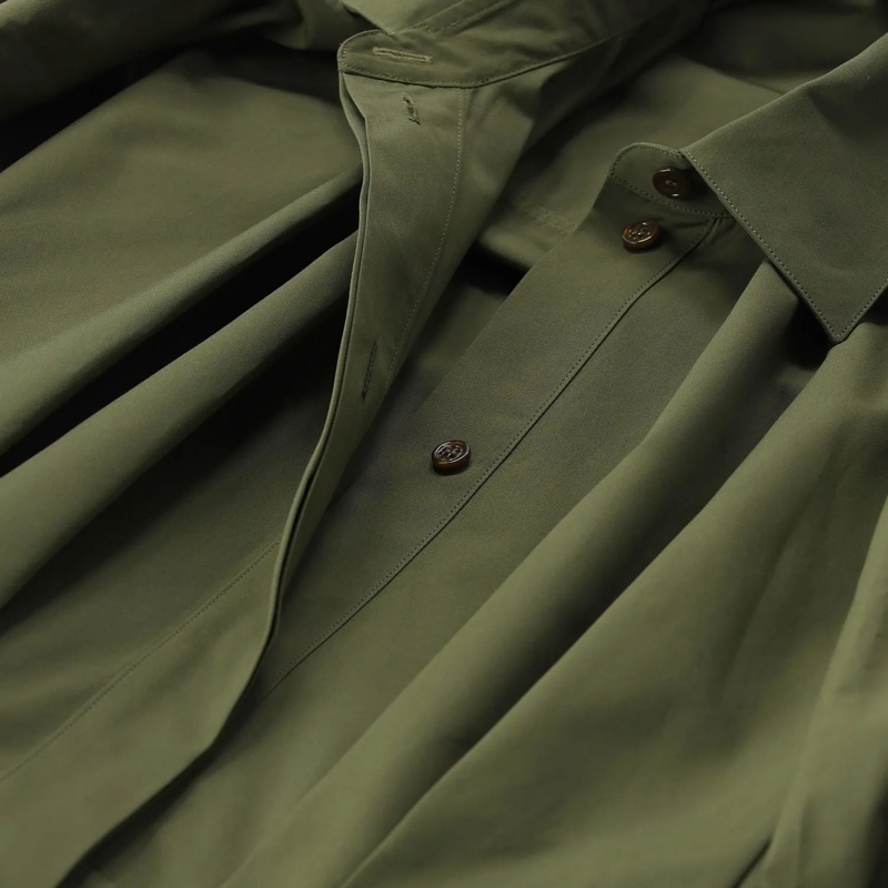Givenchy Midikleid Tailliertes Blusenkleid grün(Image 4)