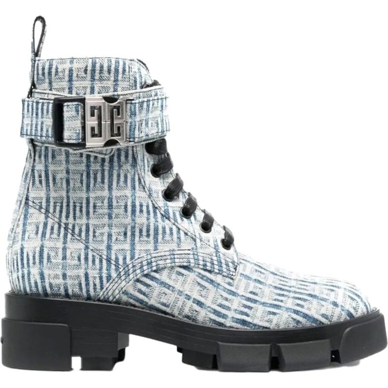 Givenchy Stiefel Bootie Blue blau