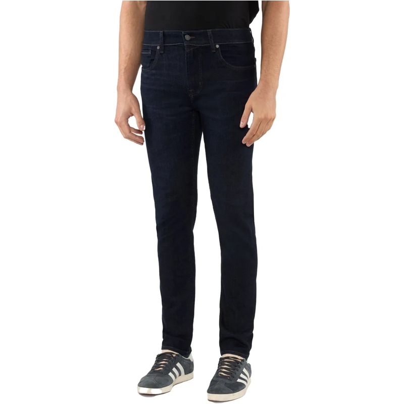 Seven for all Mankind Tapered-Jeans Slimmy Tap Lux Per Oak Indigo Blue blau