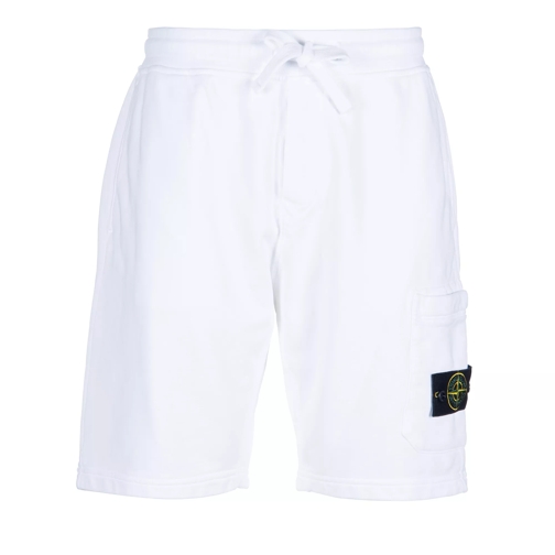 Stone Island Bermuda Shorts A0001 White 