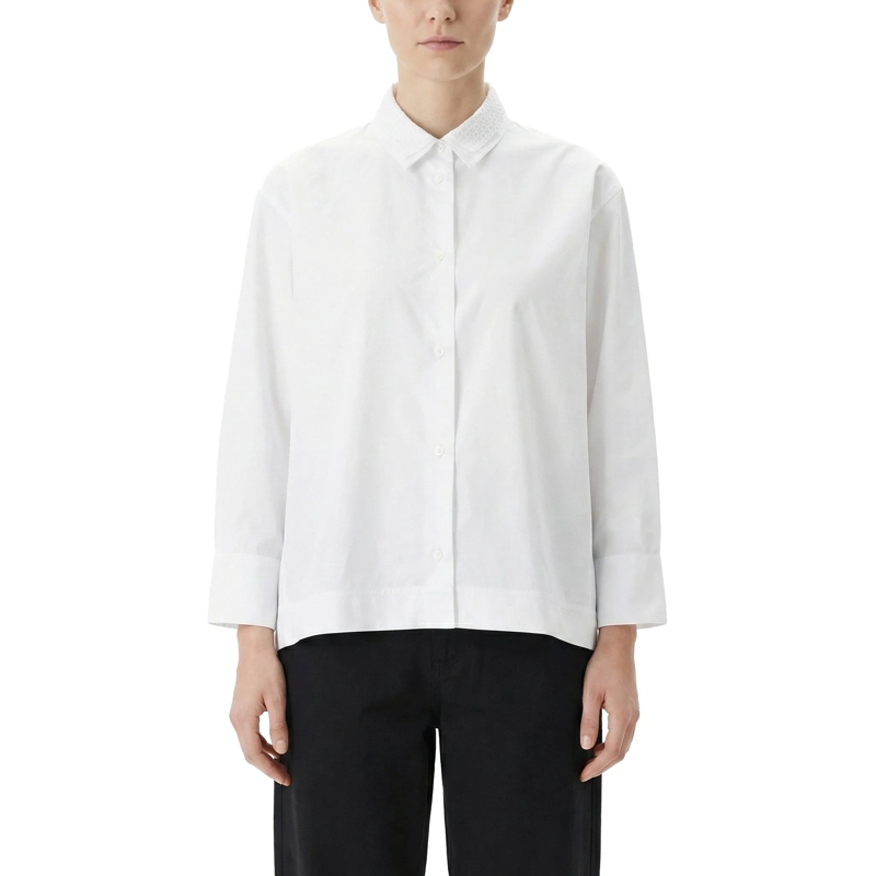 Lis Lareida Chemisier Hemdbluse Dorsee weiß(Image 2)