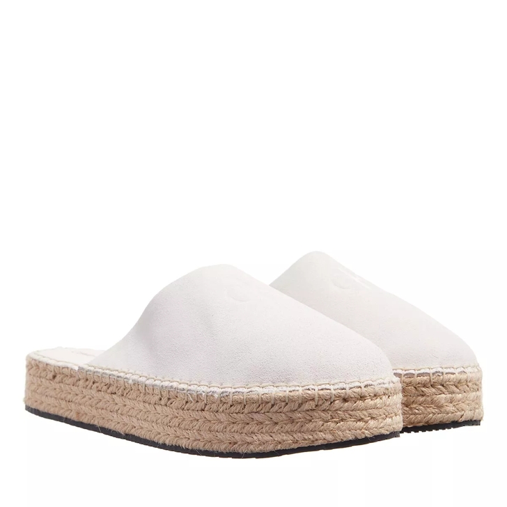 Calvin klein shop white mules