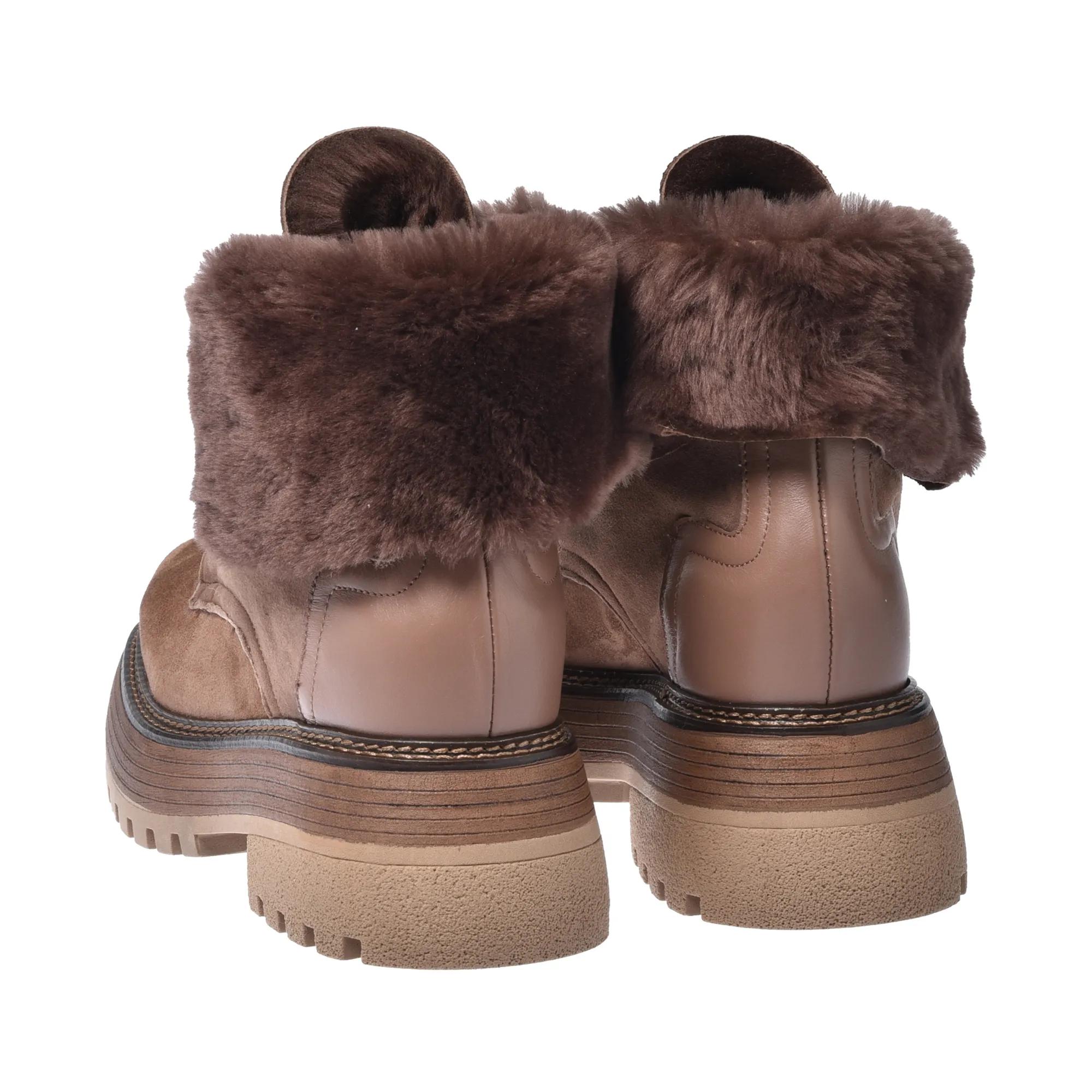 Thumbnail - Baldinini Stiefel - STIEFELETTE BALDININI - Gr. 38,5 (EU) - in Taupe - für Damen