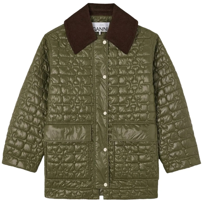 GANNI Übergangsjacke Jackets Green grün