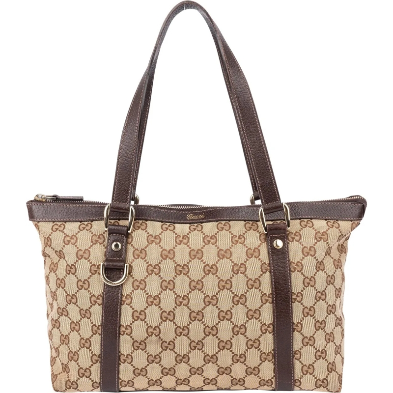 Gucci Tote Gucci GG Monogram Abbey Handbag braun