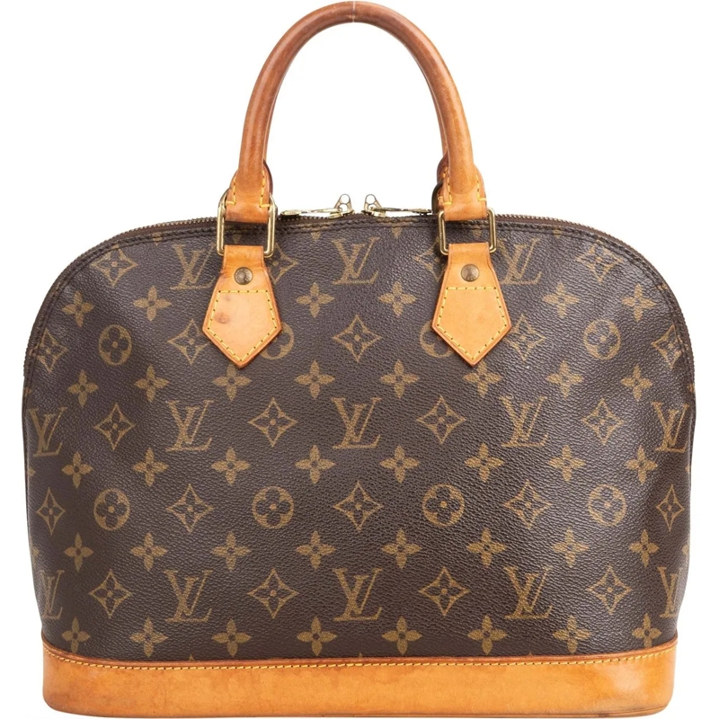 Louis Vuitton Tote Louis Vuitton Canvas Monogram Alma PM Handbag braun