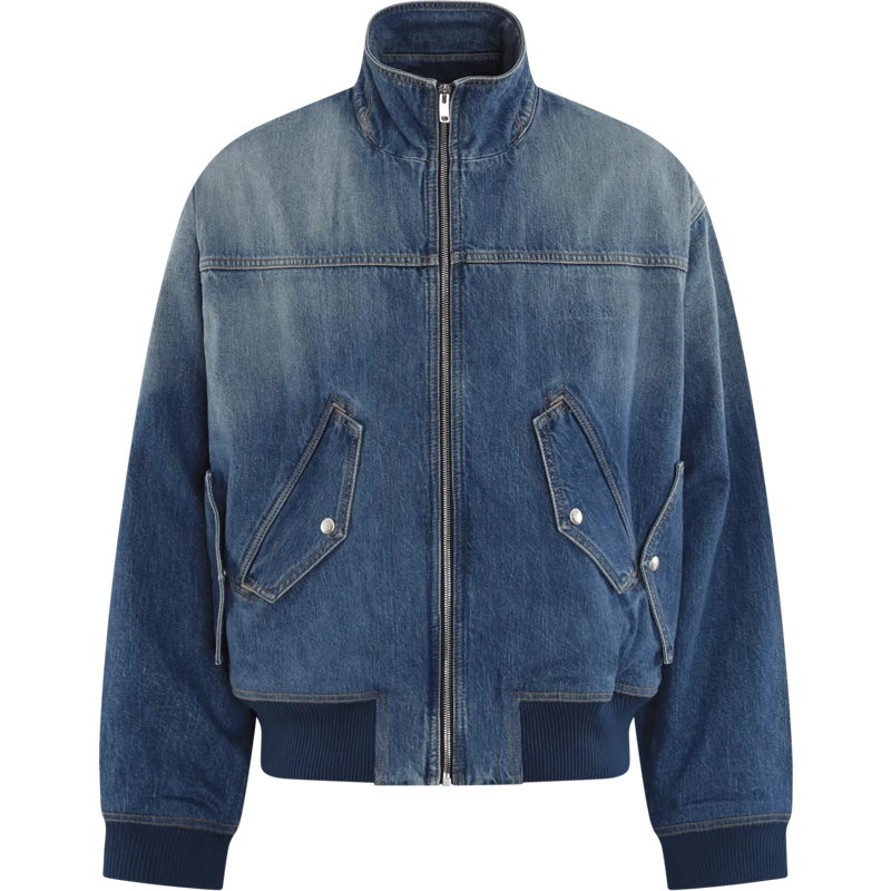 Givenchy Doudoune Heren Givenchy Bomber Medium Blue blau
