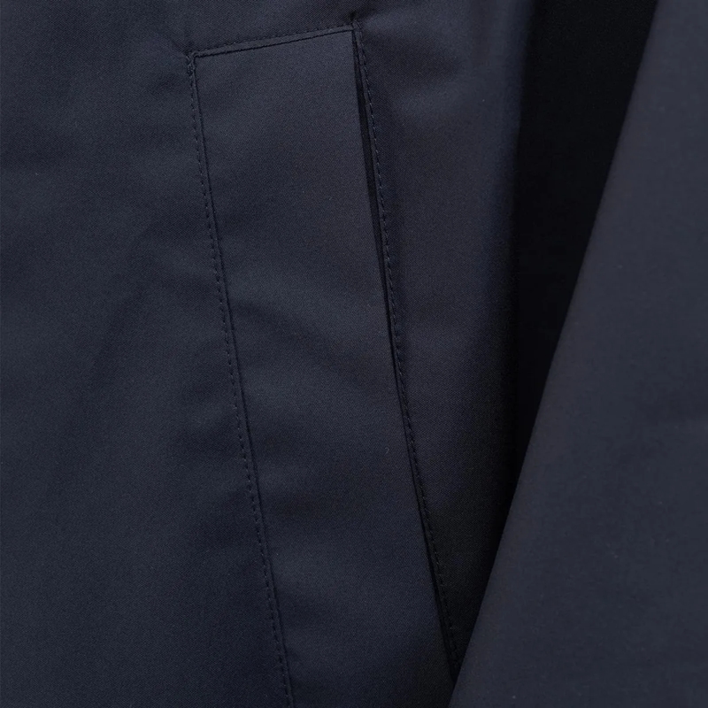 True Religion Daunenjacke - Lange Ärmel- Kastenförmiger Schnitt- Verstellb navy(Image 5)
