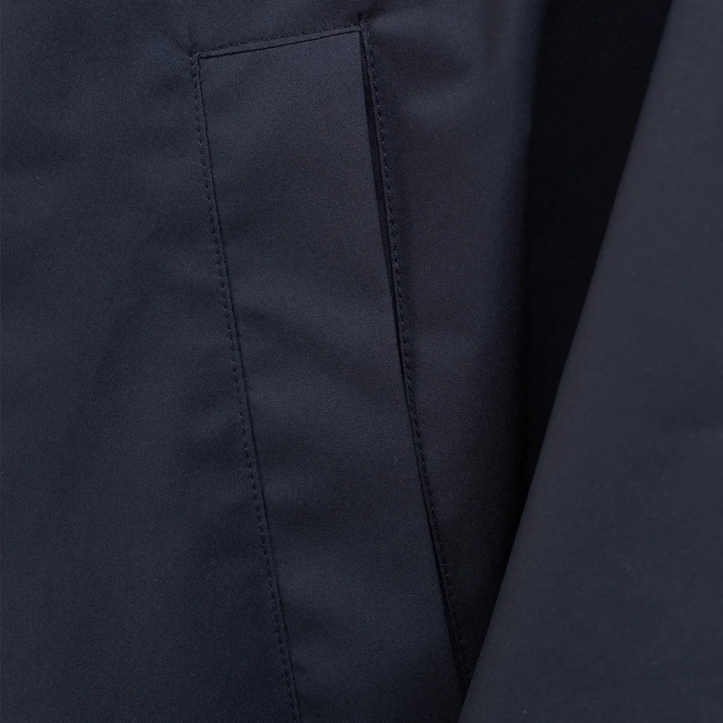 True Religion Daunenjacke - Lange Ärmel- Kastenförmiger Schnitt- Verstellb navy(Image 5)