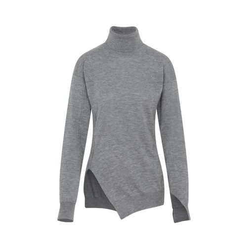 The Row Langärmelige Oberteile Grey Cashmere Nomi Top Grey