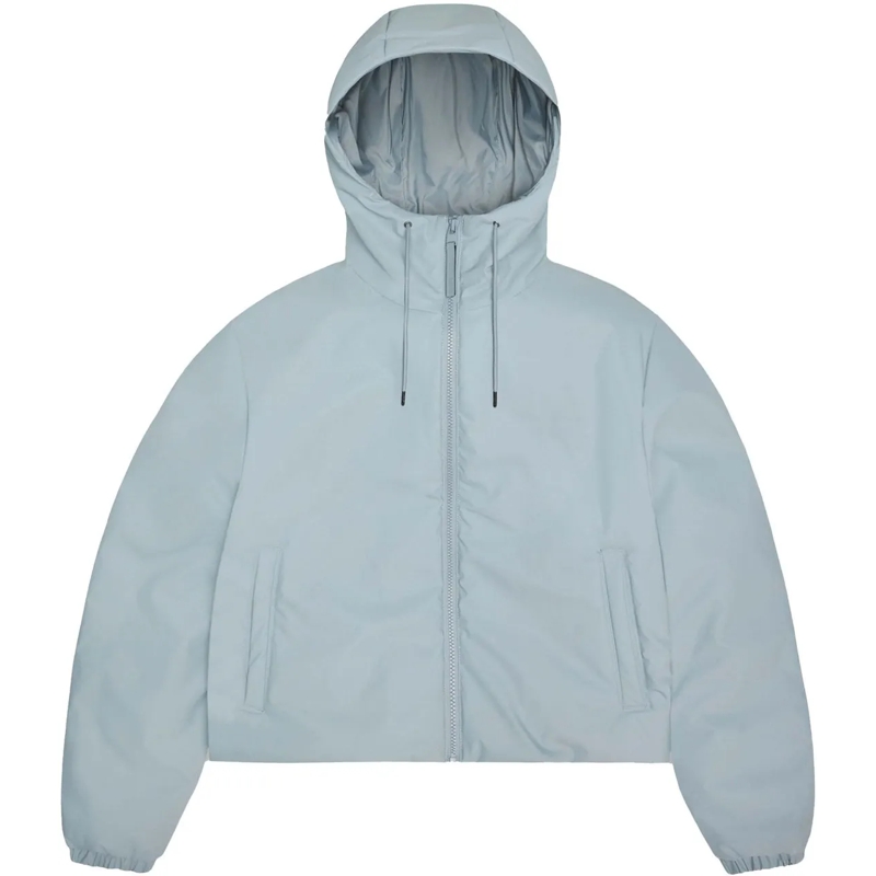 Rains Trenchcoat Lohja Short Insulated Jacket blau