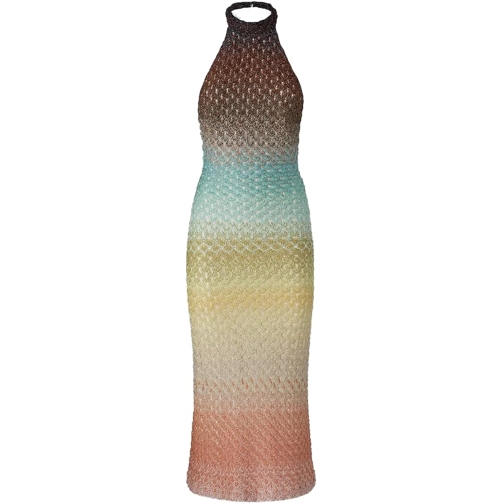 Missoni Robes midi Dresses Multgreepinkbrown mehrfarbig