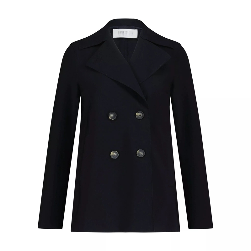Harris Wharf  Peacoat aus Jersey 47702211068250 Schwarz