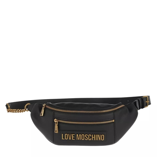 Love Moschino Belt Bag Smooth Nero Borsa da cintura