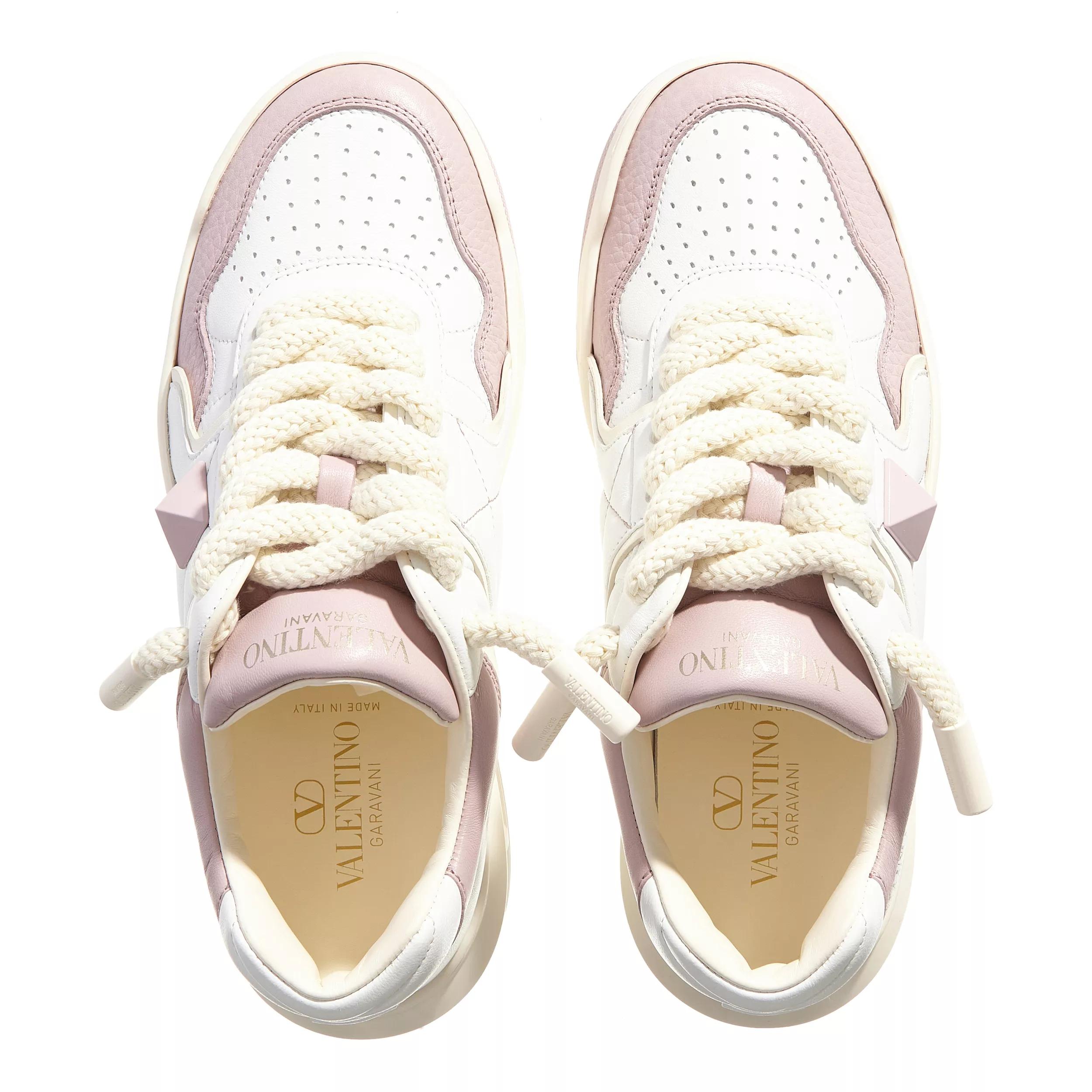 Valentino Garavani One Stud XL Sneakers White/Ivory/Water