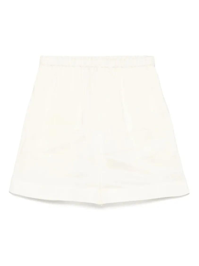 Thumbnail - Loulou Studio - Light Beige Adonia Shorts - Größe XS -
