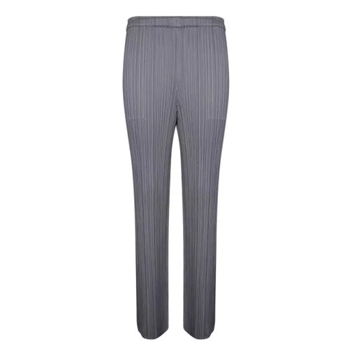 Issey Miyake Pleated Trousers Grey 