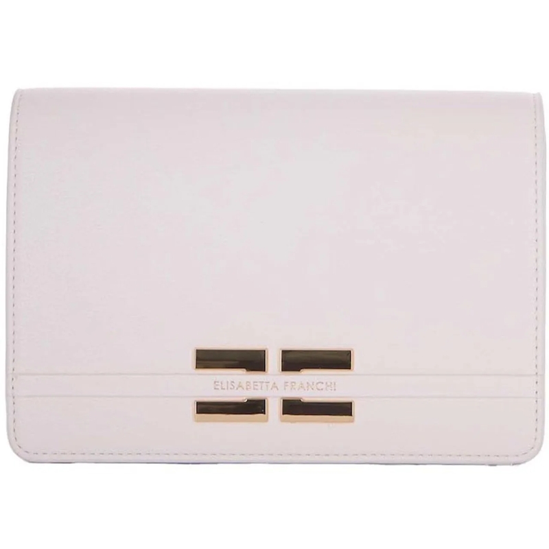 Elisabetta Franchi Tote Bags Burro beige