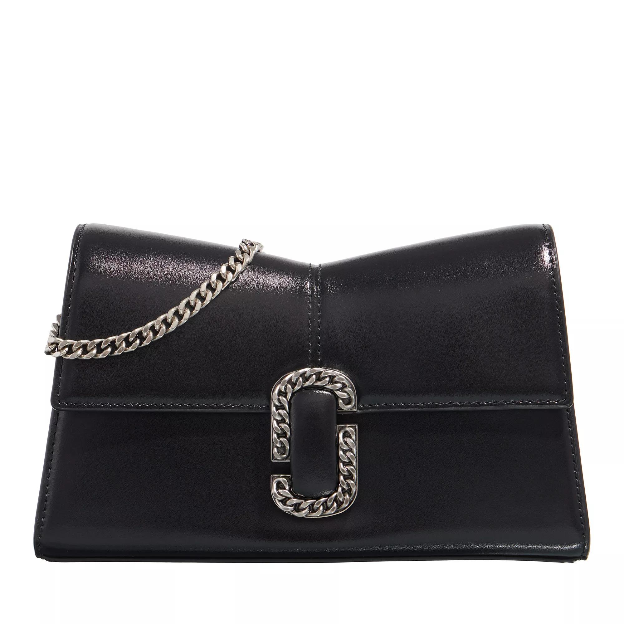 Marc Jacobs The Saint Marc Shoulder Bag Black Crossbody Bag