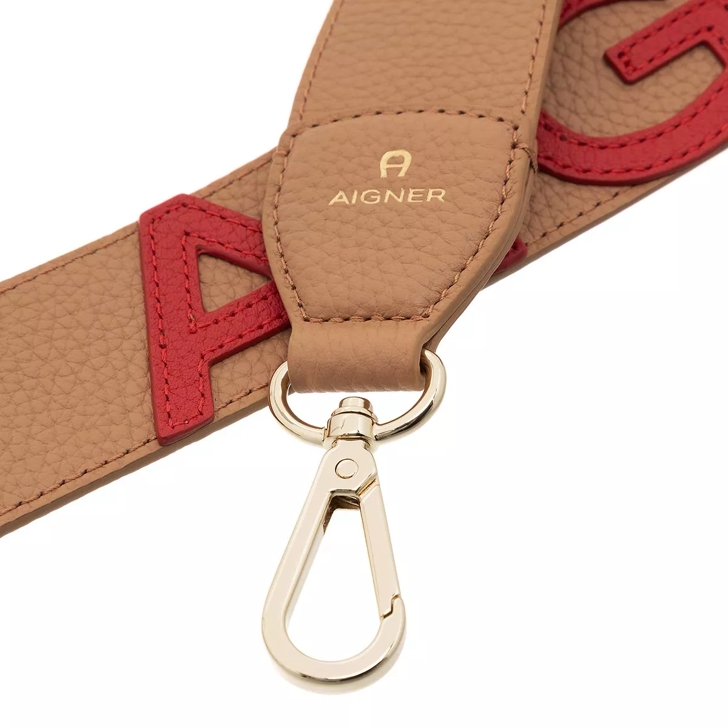 AIGNER Fashion Pecan Brown Shoulder Strap