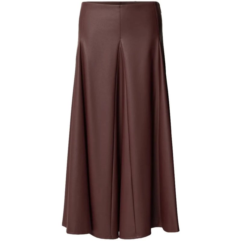 Max Mara Jupe midi Skirts Bordeaux rot