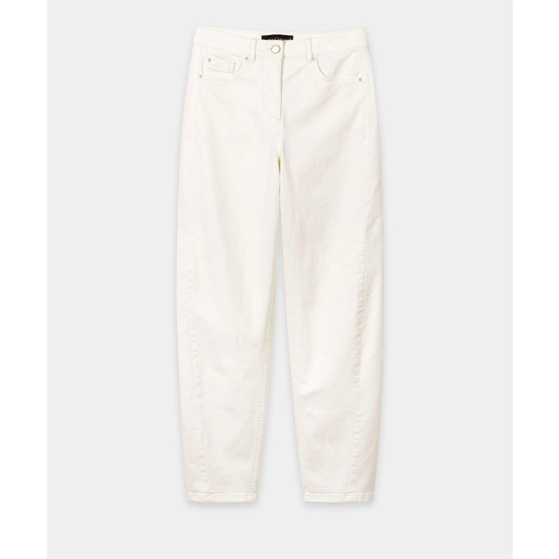 Luisa Cerano Hose Authentic-Barrelleg-Denim golden caramel