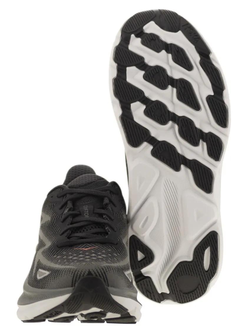 Thumbnail - Hoka Low-Top Sneaker - Clifton 9 - Breathable Sports Shoe - Gr. 11 - in Schwarz - für Damen