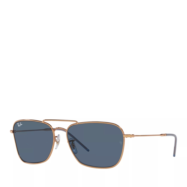 Rose gold best sale mirrored ray bans