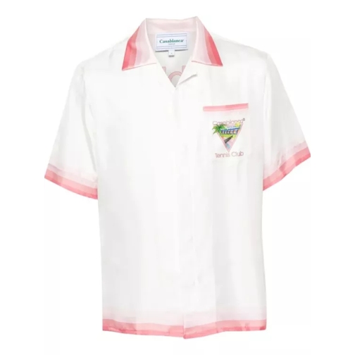 Casablanca Multicolor Tennis Club Icon Shirt White 