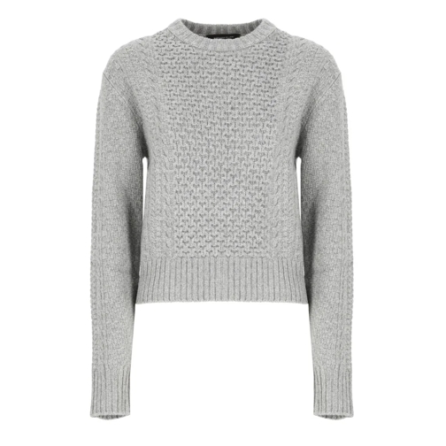 Fabiana Filippi Trui Grey Virgin Wool Sweater Grey